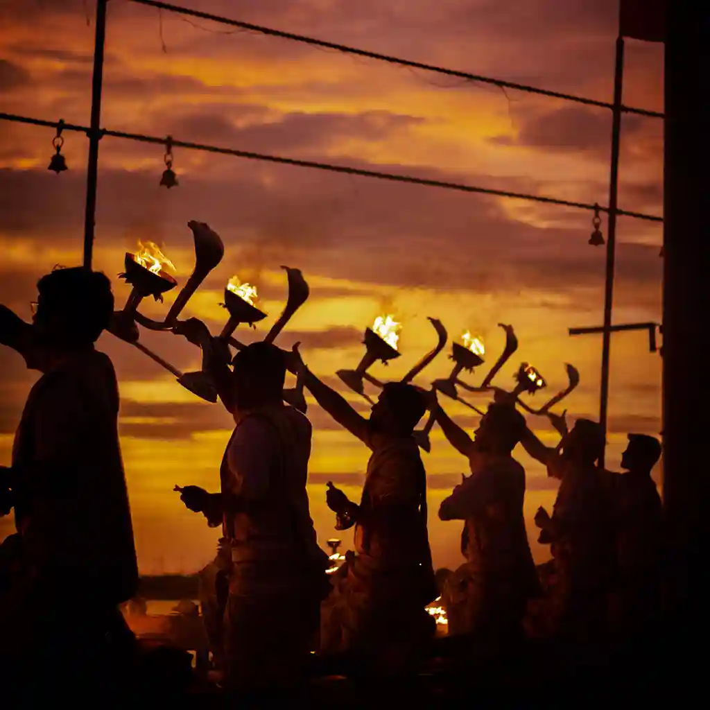 Cérémonie de l’Aarti à Har Ki Pauri