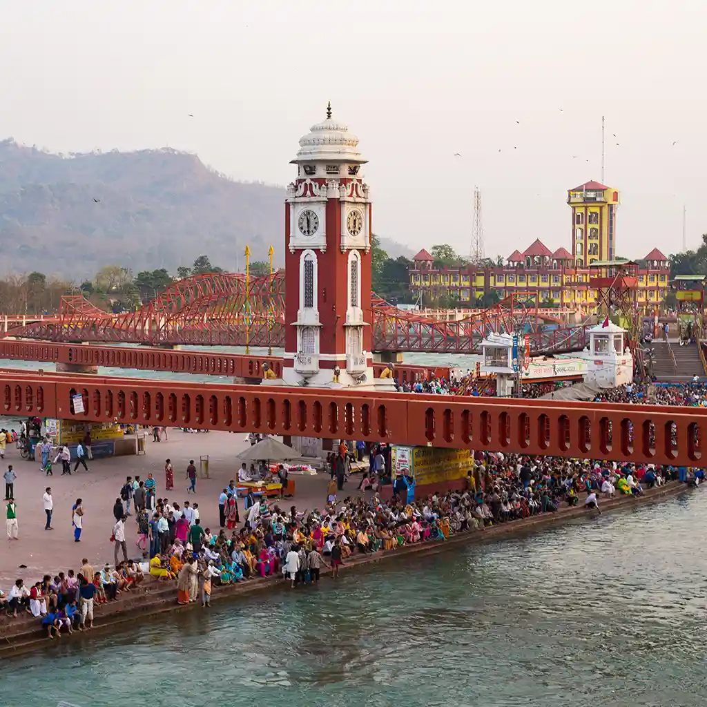 Haridwar, haut-lieu de pélerinage en Inde